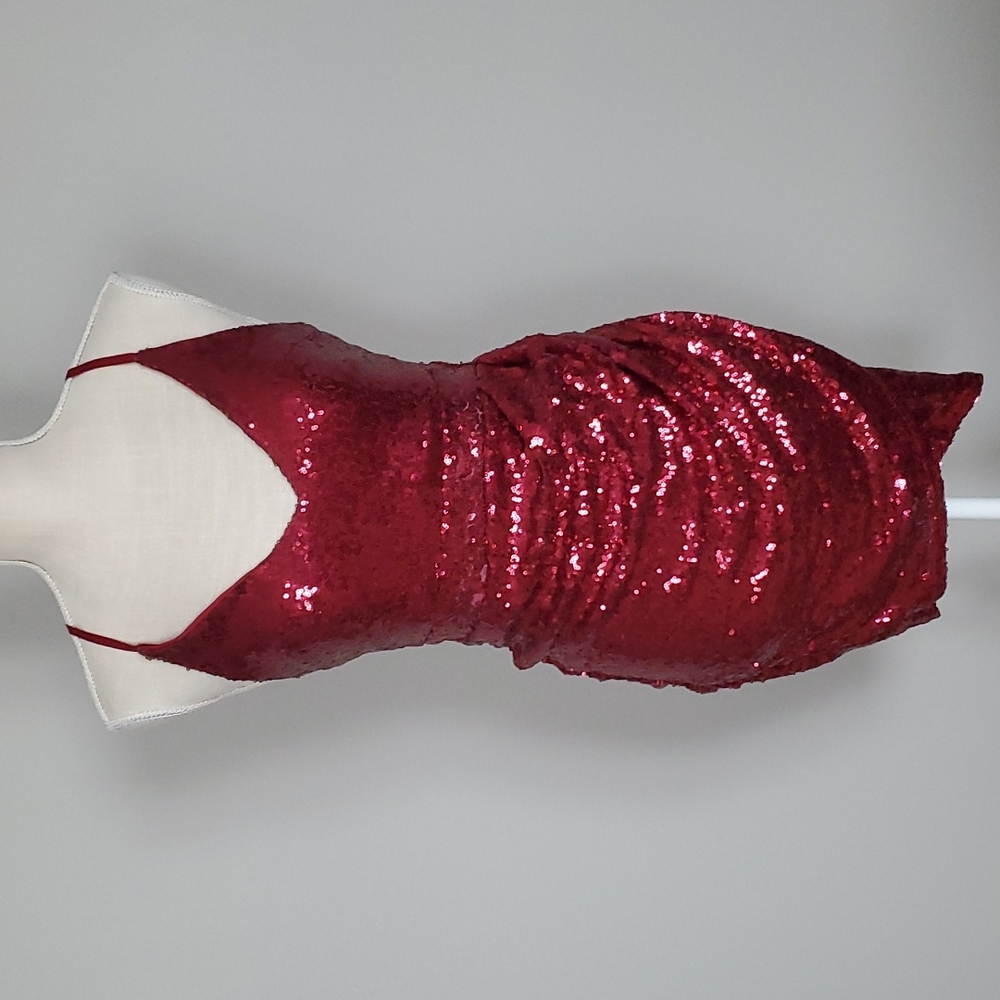 Windsor Red Sequin Mini Dress